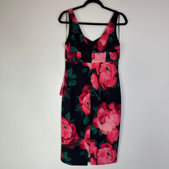 NEW Trina Trina Turk Floral Sheath Dress size 6 - Picture 6 of 10